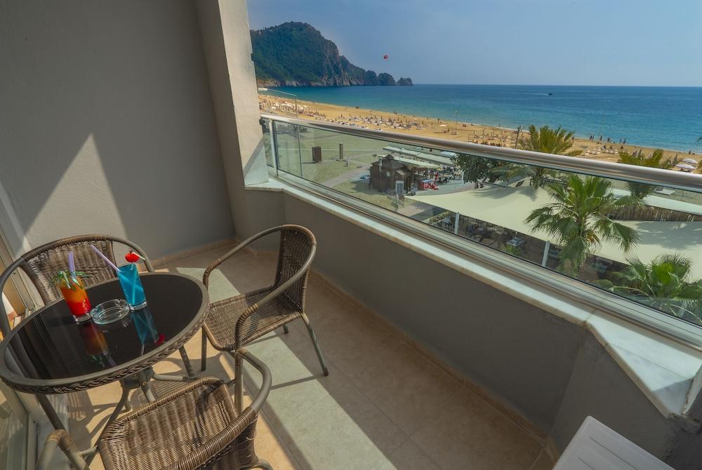 Azak Beach Hotel Alanya Exterior foto