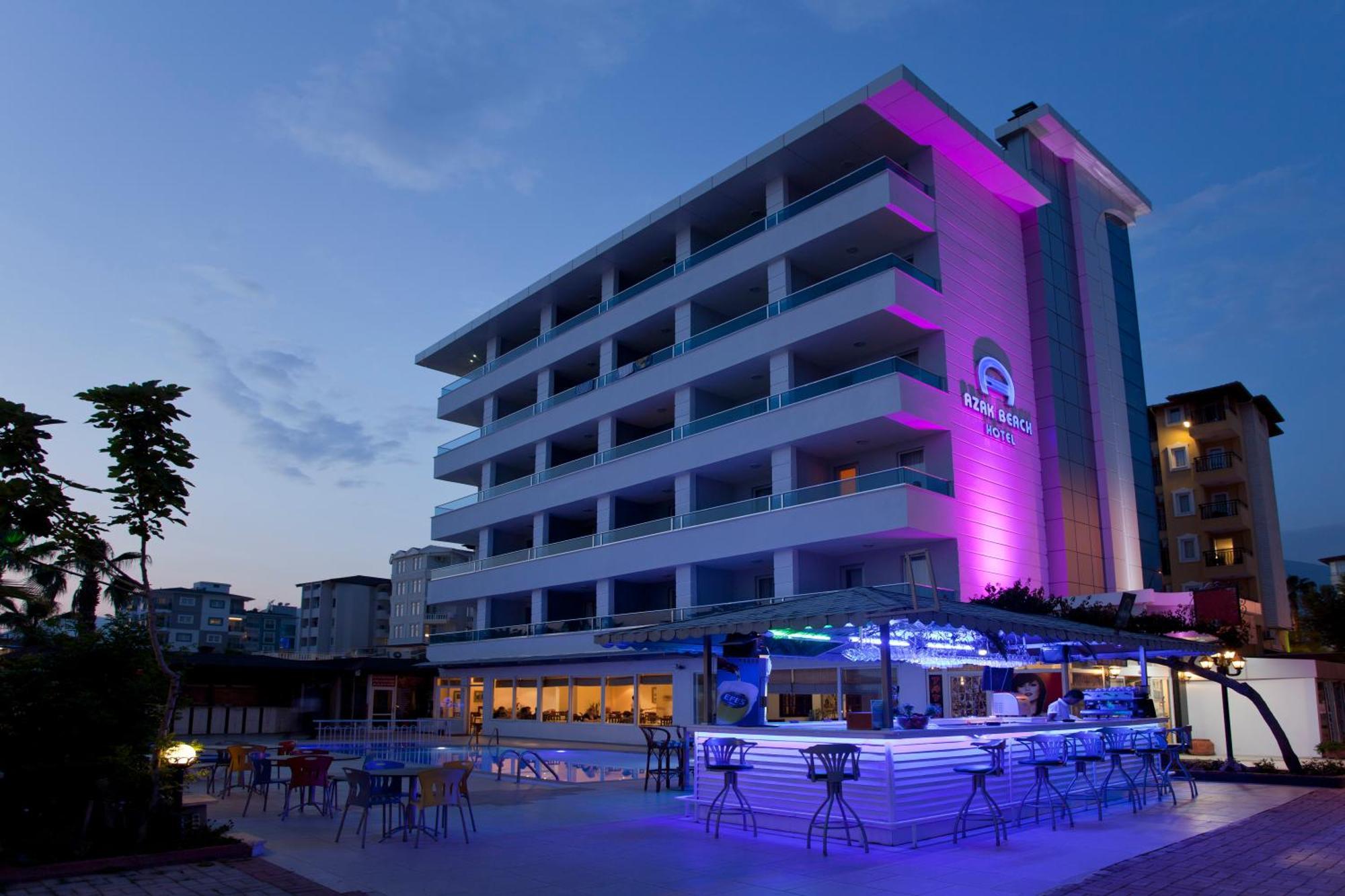 Azak Beach Hotel Alanya Exterior foto