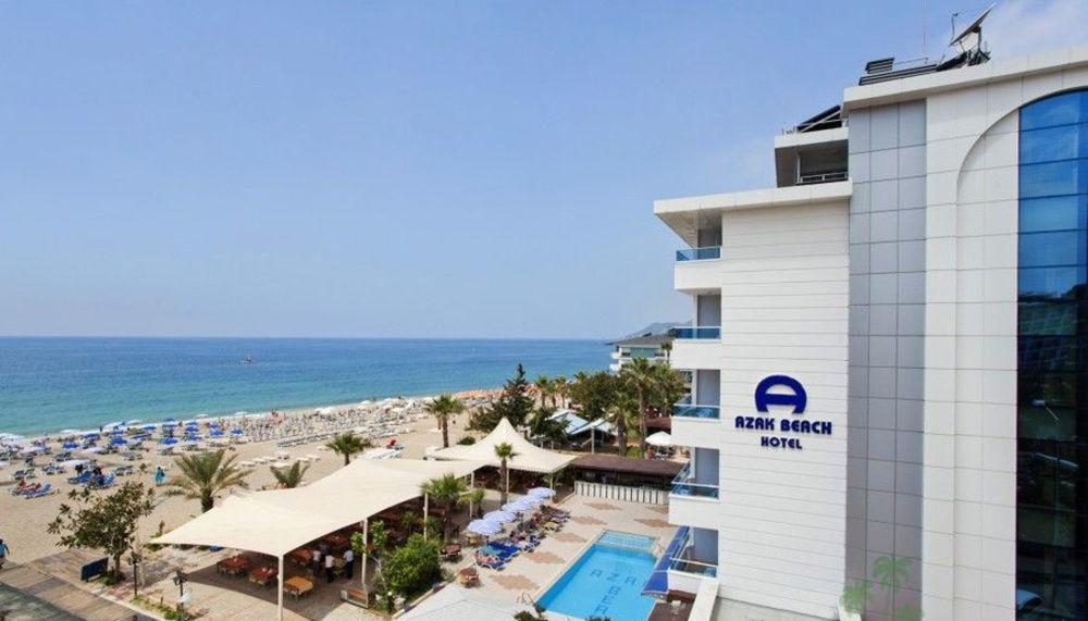 Azak Beach Hotel Alanya Exterior foto