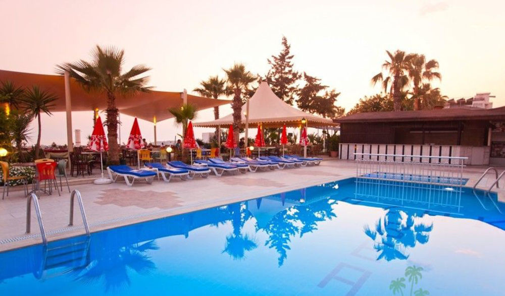 Azak Beach Hotel Alanya Exterior foto