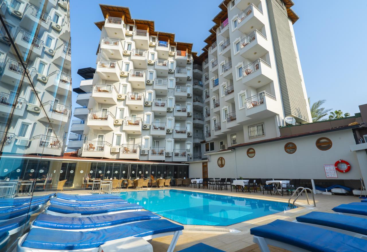 Azak Beach Hotel Alanya Exterior foto