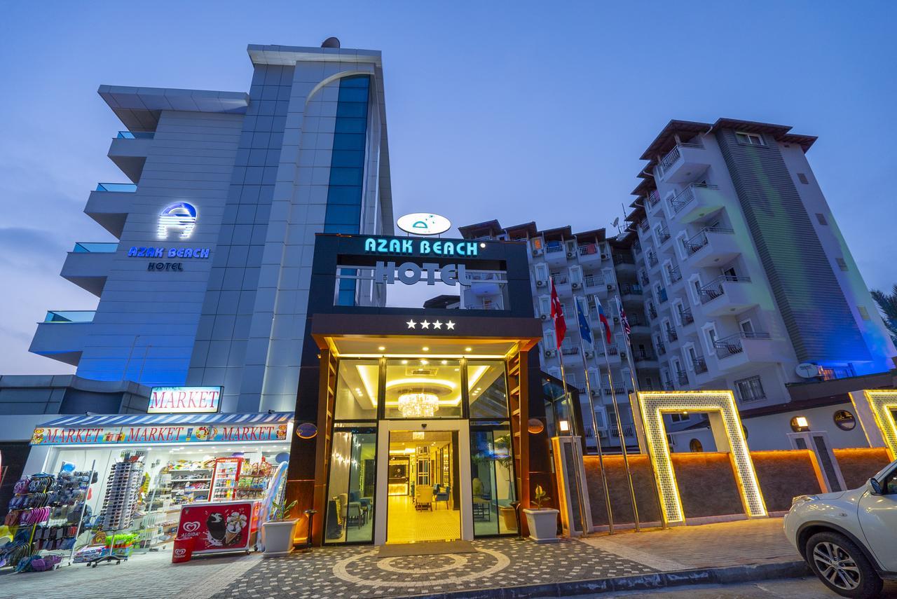 Azak Beach Hotel Alanya Exterior foto