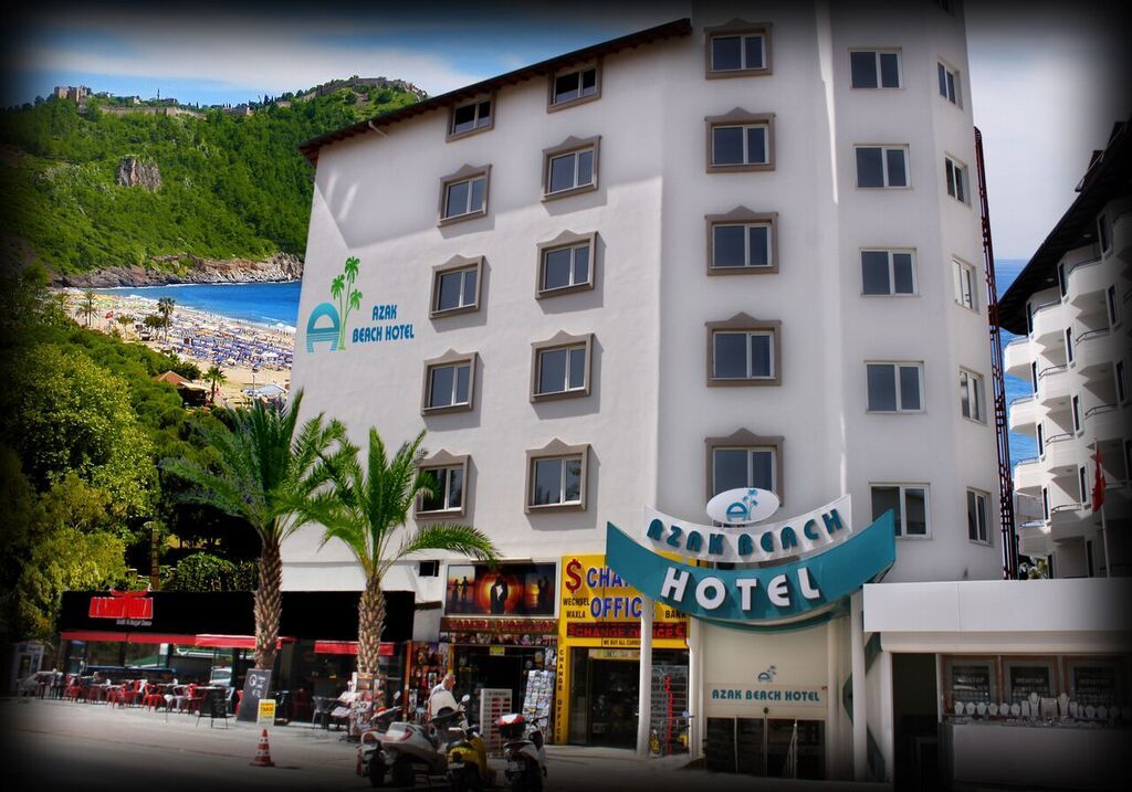 Azak Beach Hotel Alanya Exterior foto