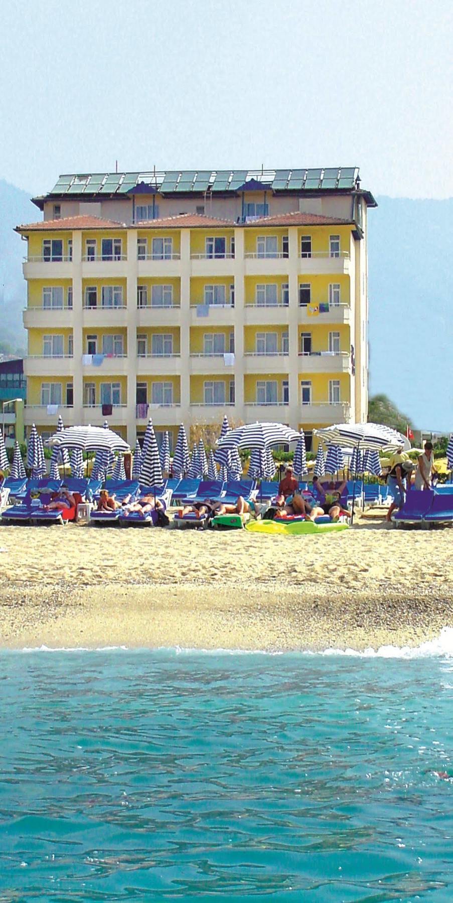 Azak Beach Hotel Alanya Exterior foto